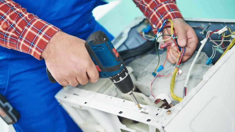 Hendek Siemens Siemens çamaşır makinesi kart tamiri – Su almama arızası orijinal parça ile giderildi. - Teknik servis örneği